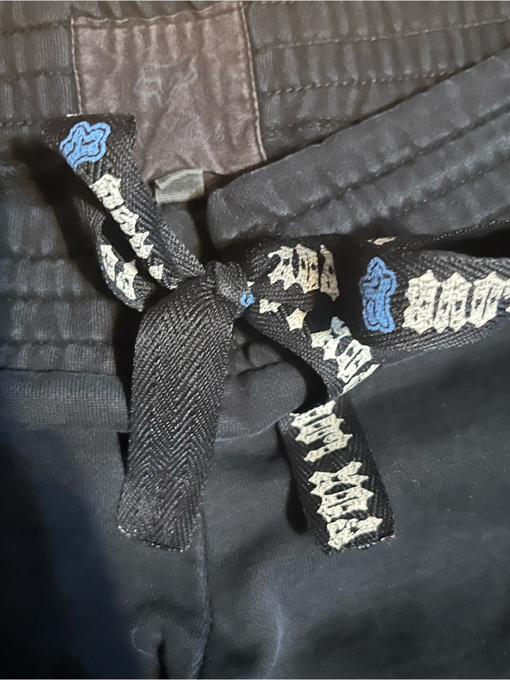 Fox Low Rise Capris with Side Script - Picture 2 of 4